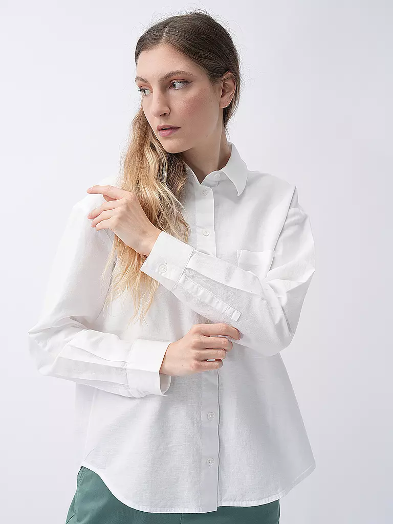 MARC O'POLO DENIM | Hemdbluse  | Blanco