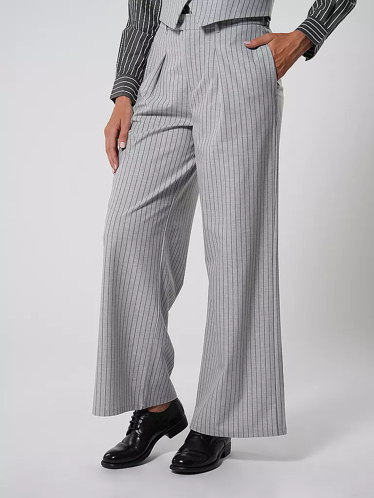 MARC O'POLO DENIM | Hose Wide Leg | Gris claro