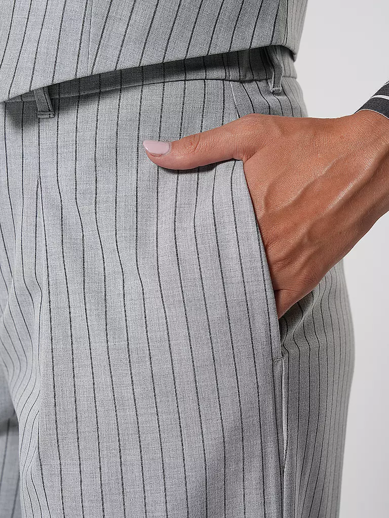 MARC O'POLO DENIM | Hose Wide Leg | Gris claro