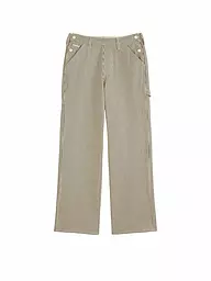 MARC O'POLO DENIM | Jeans de corte ancho | Crema