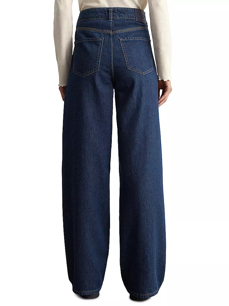 MARC O'POLO DENIM | Jeans de corte ancho | Azul oscuro