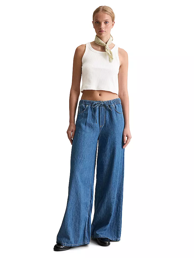 MARC O'POLO DENIM | Jeans de pierna ancha | Azul