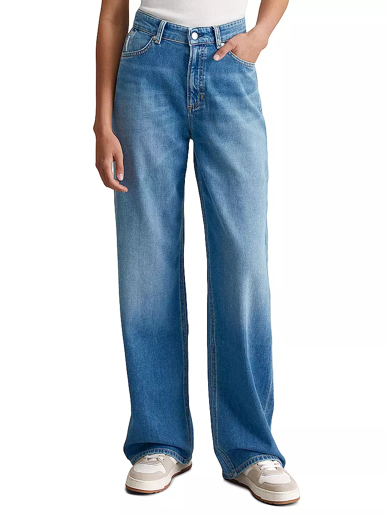MARC O'POLO DENIM | Jeans de pierna ancha | Azul