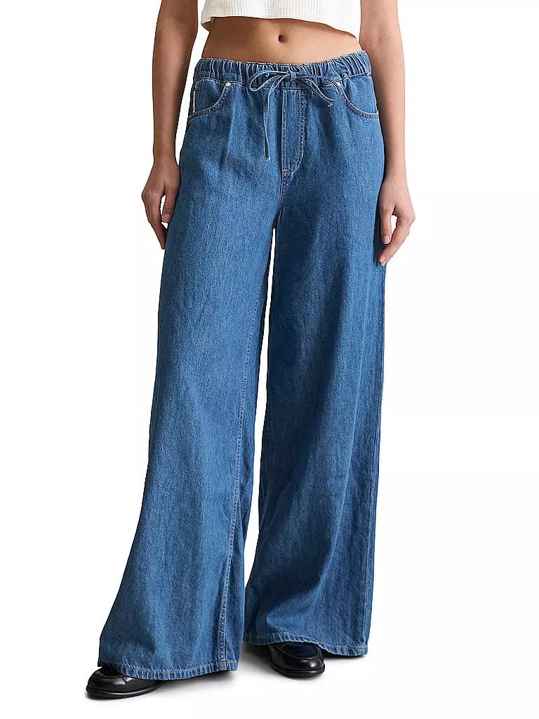 MARC O'POLO DENIM | Jeans de pierna ancha | Azul