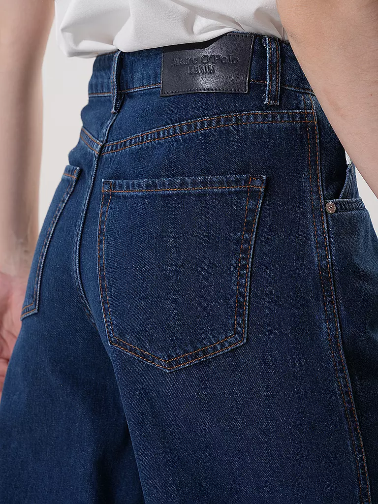MARC O'POLO DENIM | Jeans de pierna ancha | Azul oscuro