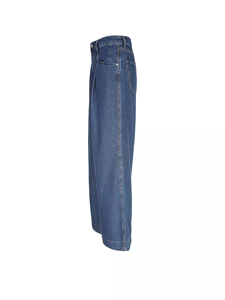 MARC O'POLO DENIM | Jeans de pierna ancha | Azul oscuro