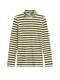 MARC O'POLO DENIM | Jersey de cuello alto | Verde oscuro