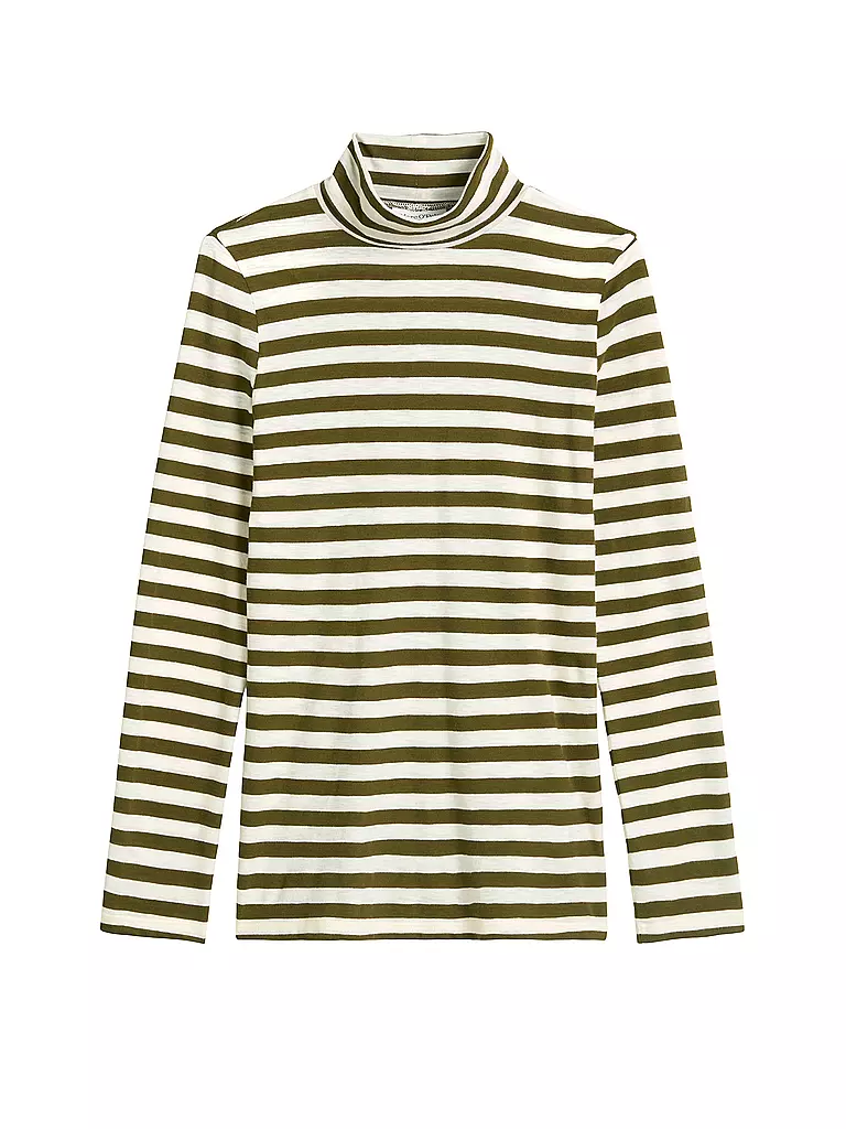 MARC O'POLO DENIM | Jersey de cuello alto | Verde oscuro