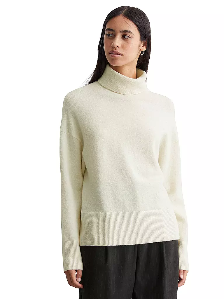 MARC O'POLO DENIM | Jersey de cuello alto | Beige