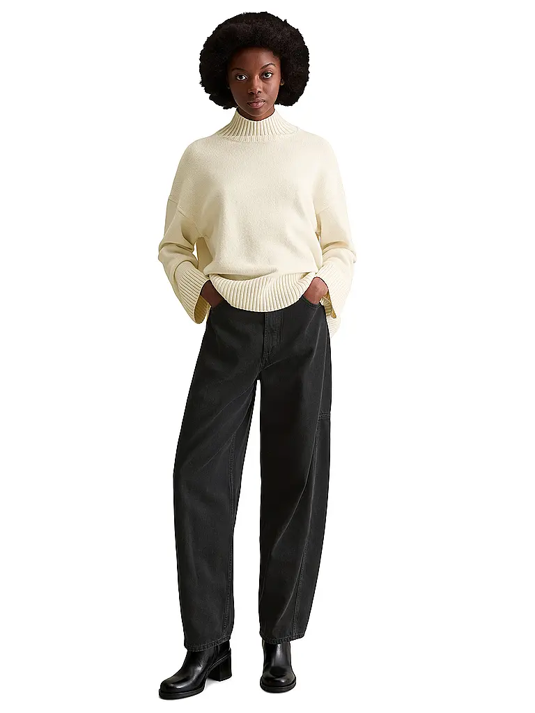 MARC O'POLO DENIM | Jersey de cuello alto | Blanco