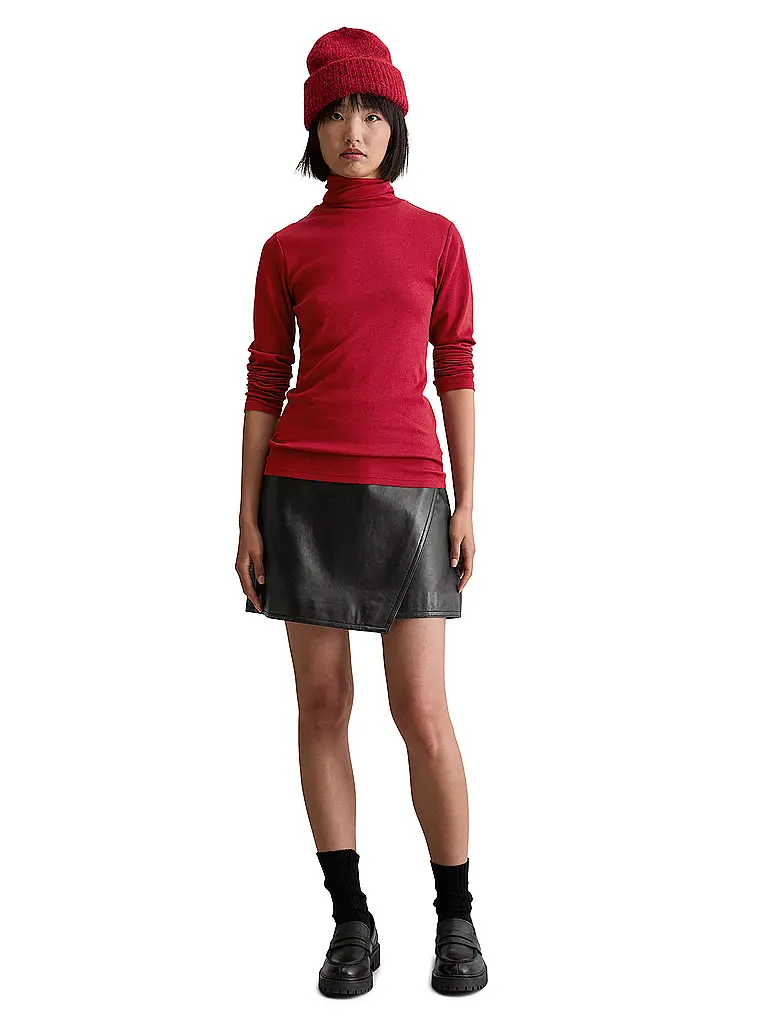 MARC O'POLO DENIM | Jersey de cuello alto | Rojo