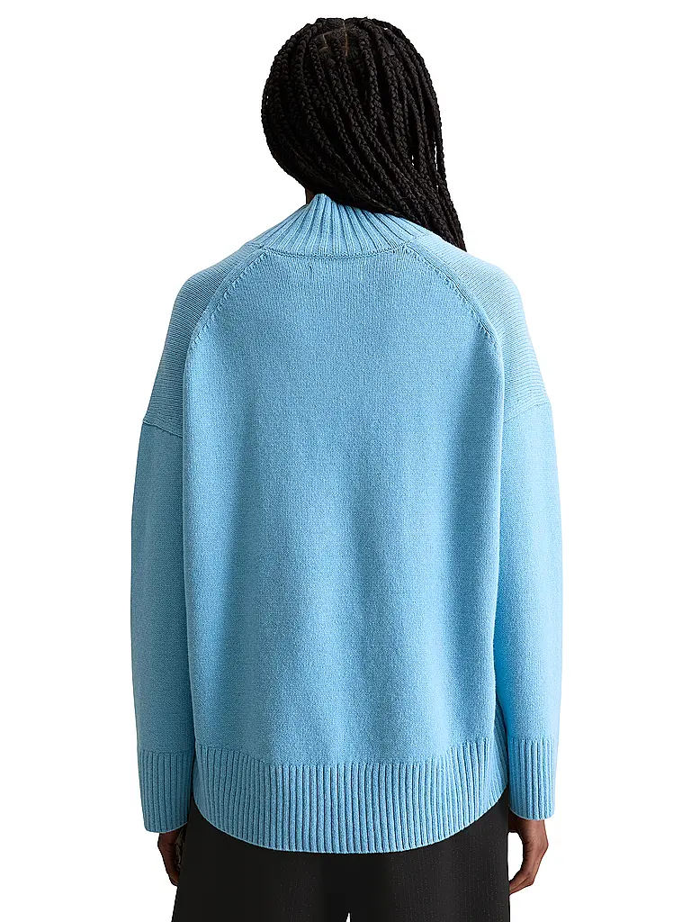 MARC O'POLO DENIM | Jersey de cuello alto | Azul claro
