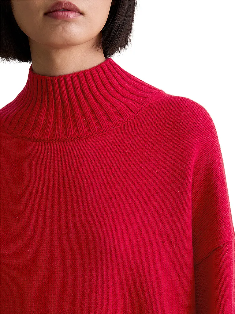 MARC O'POLO DENIM | Jersey de cuello alto | Rojo