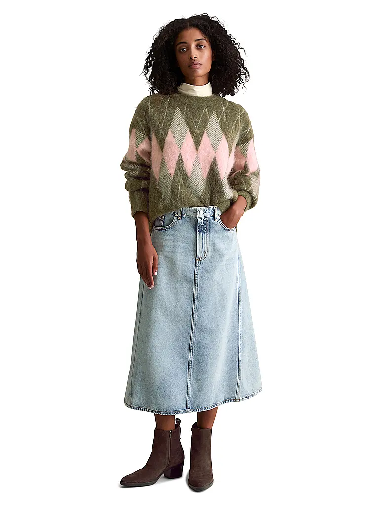 MARC O'POLO DENIM | Midi falda | Azul claro