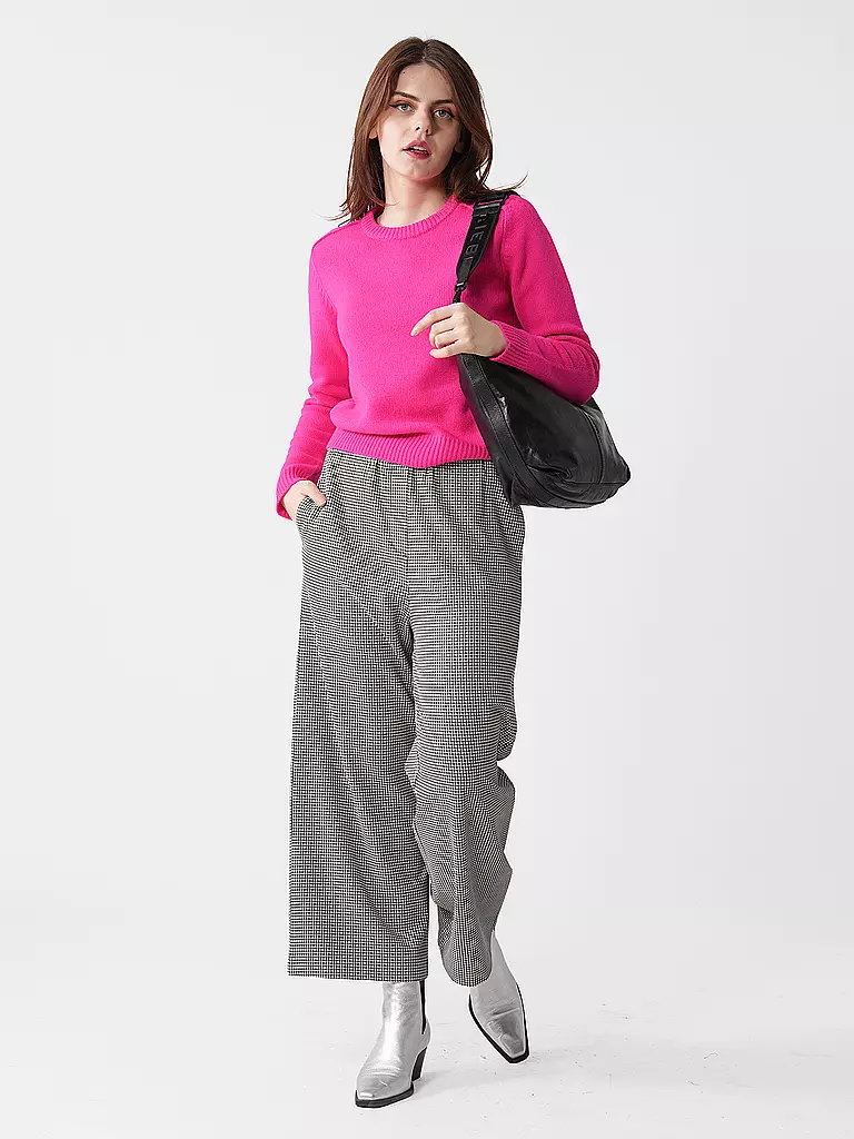 MARC O'POLO DENIM | Pantalón Wide Leg | Negro