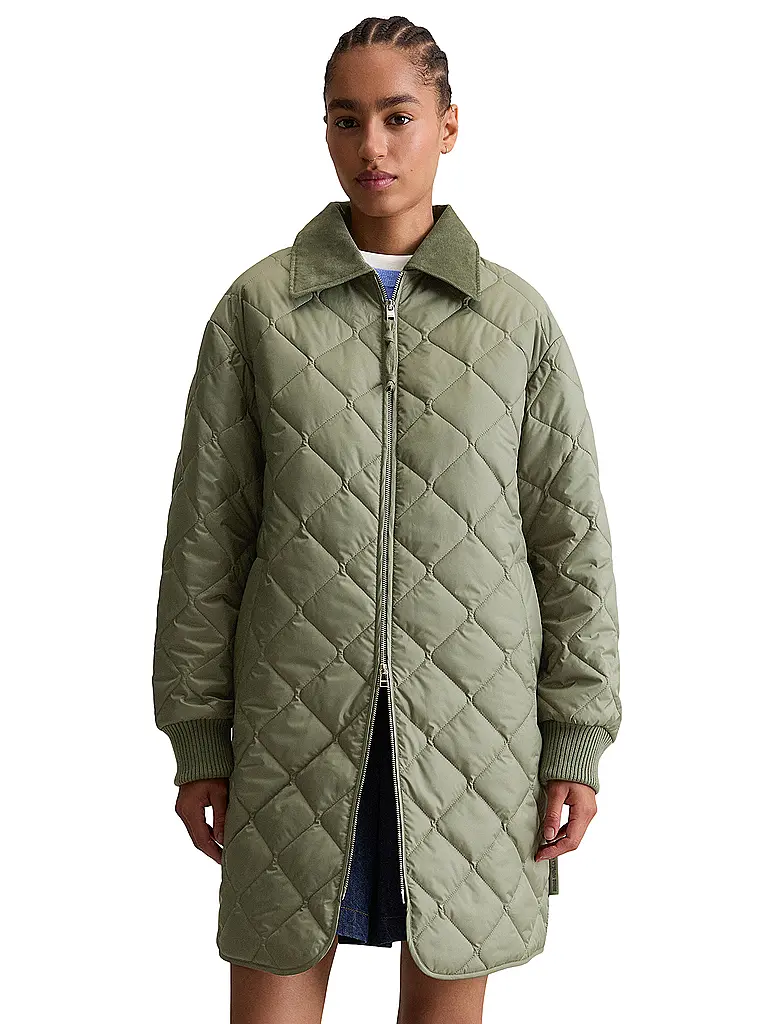 MARC O'POLO DENIM | Produktname: Abrigo acolchado
Marke: MARC O'POLO DENIM
Farbe: verde claro
Kategorien: Moda, Mujer

Ärmellänge: Manga larga
Material: Poliéster / Poliamida
Kragenform: Cuello Kent
Musterung: Liso
Passform (Oberbekleidung): Suelto
Stil: Pure, Casual
Deta | 