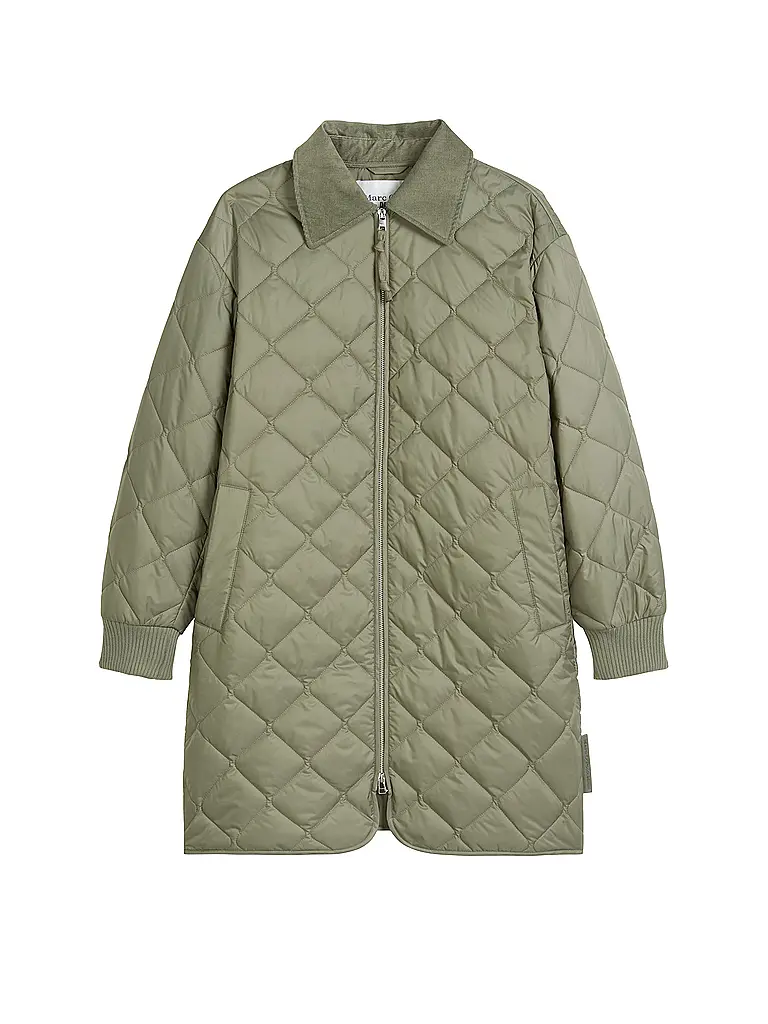 MARC O'POLO DENIM | Produktname: Abrigo acolchado | Verde claro