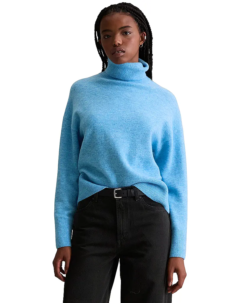 MARC O'POLO DENIM | Rollkragenpullover  | Azul