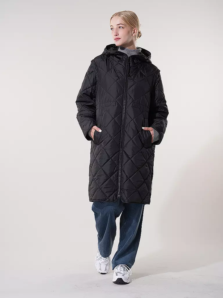 MARC O'POLO DENIM | Steppmantel  | Negro