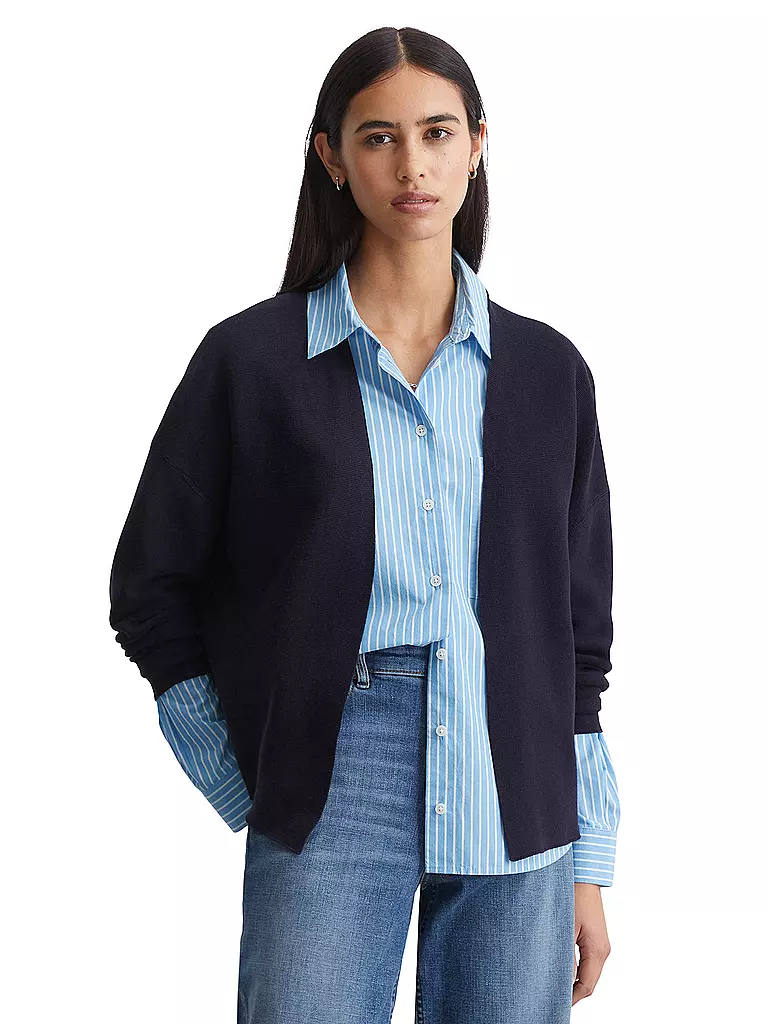 MARC O'POLO DENIM | Strickjacke | Azul oscuro