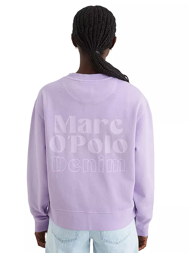 MARC O'POLO DENIM | Sweater Relaxed Fit  | Lila