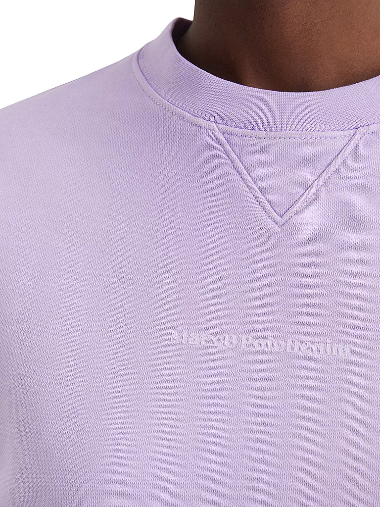 MARC O'POLO DENIM | Sweater Relaxed Fit  | Lila
