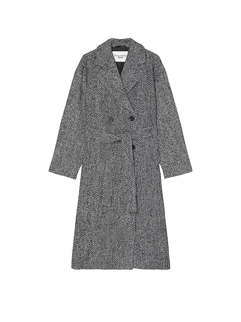 MARC O'POLO DENIM | Wollmantel  | Negro