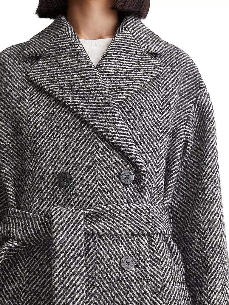 MARC O'POLO DENIM | Wollmantel  | Negro