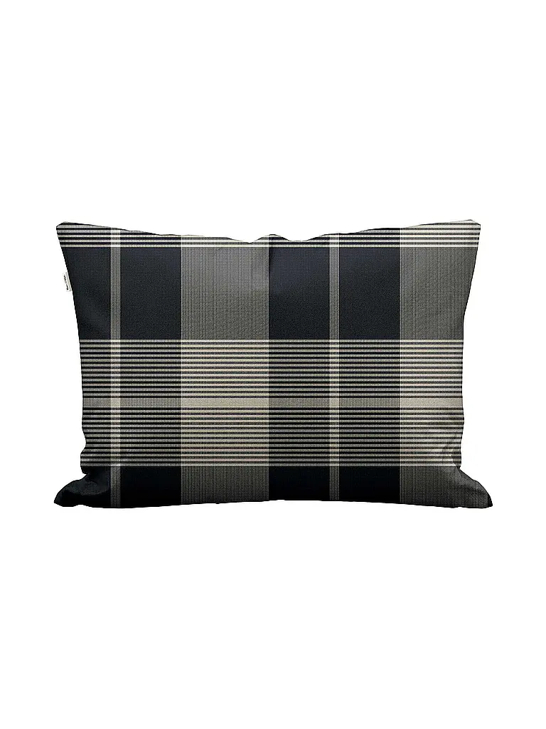 MARC O'POLO HOME | Ropa de cama de franela ALVAR 70x90cm/140x200cm New Black | Negro