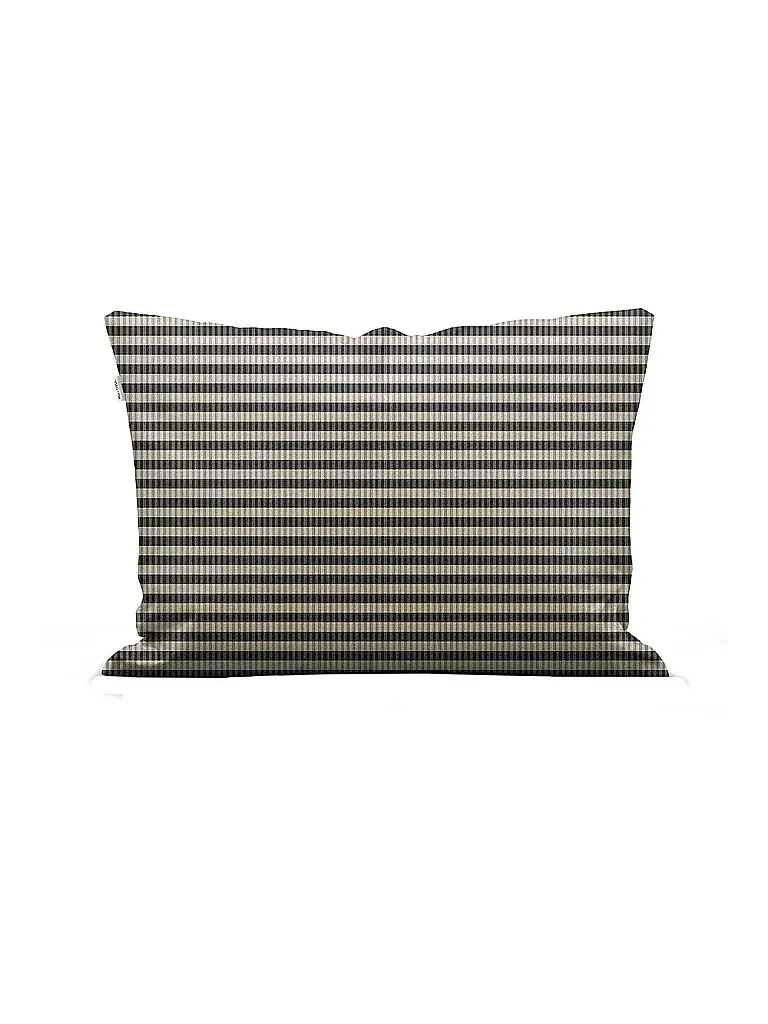 MARC O'POLO HOME | Ropa de cama de franela OLLE 70x90cm/140x200cm New Black | Negro