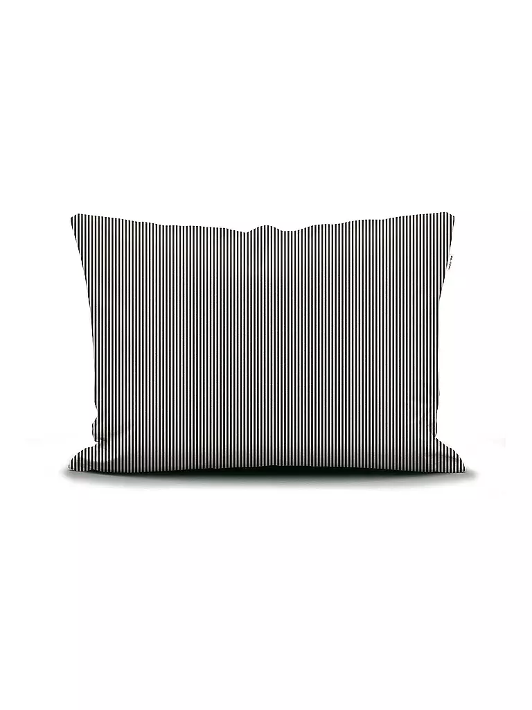MARC O'POLO HOME | Ropa de cama de satén CLASSIC STRIPE 70x90cm/140x200cm Antracita | Gris