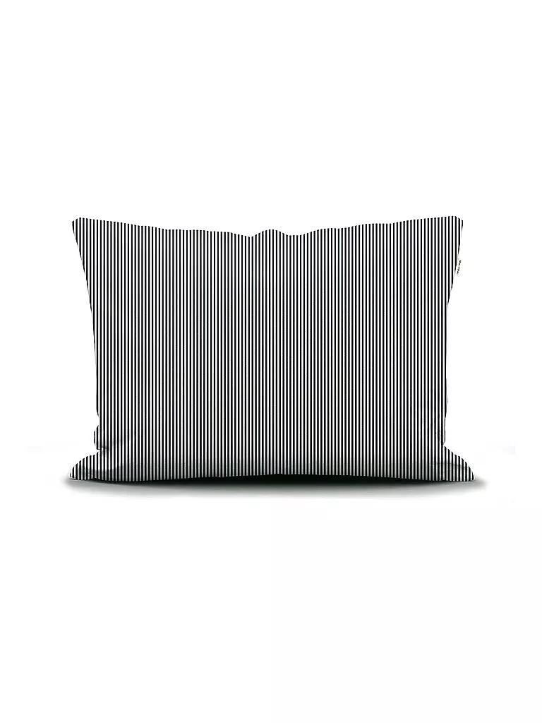 MARC O'POLO HOME | Ropa de cama de satén CLASSIC STRIPE 70x90cm/140x200cm Navy | Azul oscuro