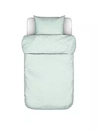 MARC O'POLO HOME | Ropa de cama de satén HARPA 70x90cm/140x200cm Blue Haza | Menta