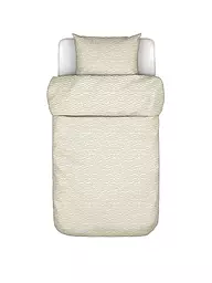 MARC O'POLO HOME | Ropa de cama de satén HARPA 70x90cm/140x200cm Blue Haza | Gris claro