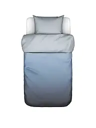 MARC O'POLO HOME | Ropa de cama de satén JORN 70x90cm/140x200cm Antracita | Azul