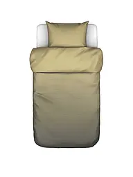 MARC O'POLO HOME | Ropa de cama de satén JORN 70x90cm/140x200cm Antracita | Amarillo