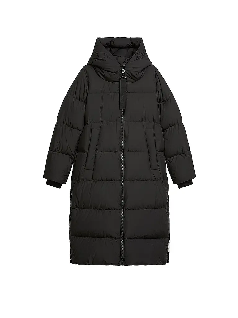 MARC O'POLO | Abrigo acolchado de plumón | Negro