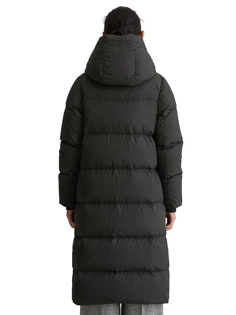 MARC O'POLO | Abrigo acolchado de plumón | Negro