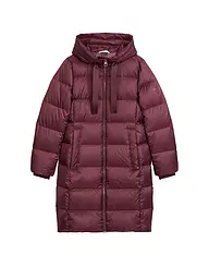 MARC O'POLO | Abrigo acolchado de plumón | Rojo oscuro
