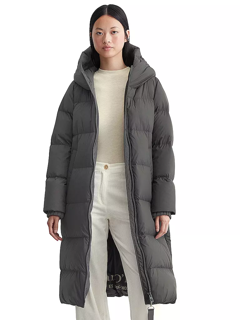 MARC O'POLO | Abrigo acolchado | Gris