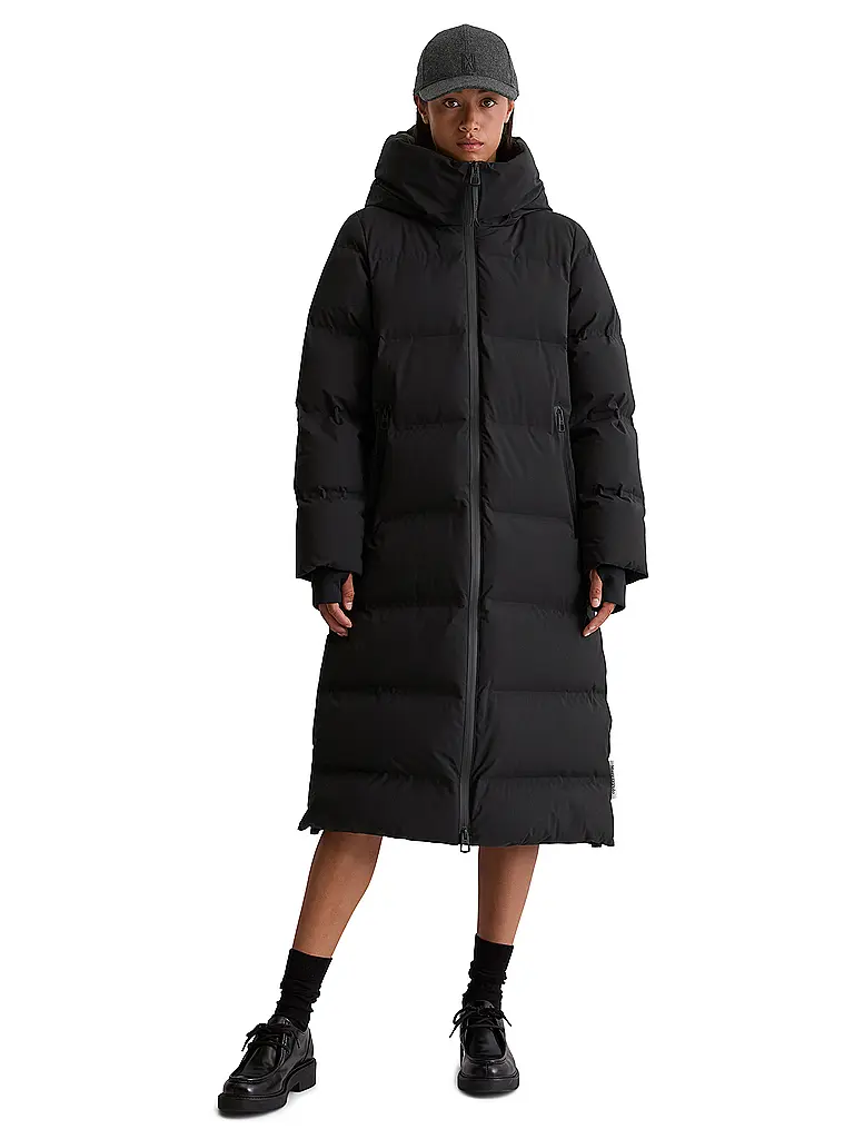 MARC O'POLO | Abrigo acolchado | Negro