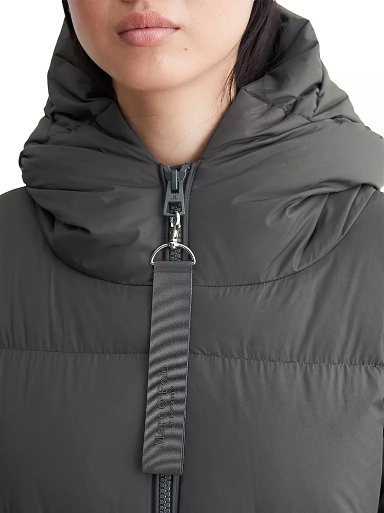 MARC O'POLO | Abrigo acolchado | Gris