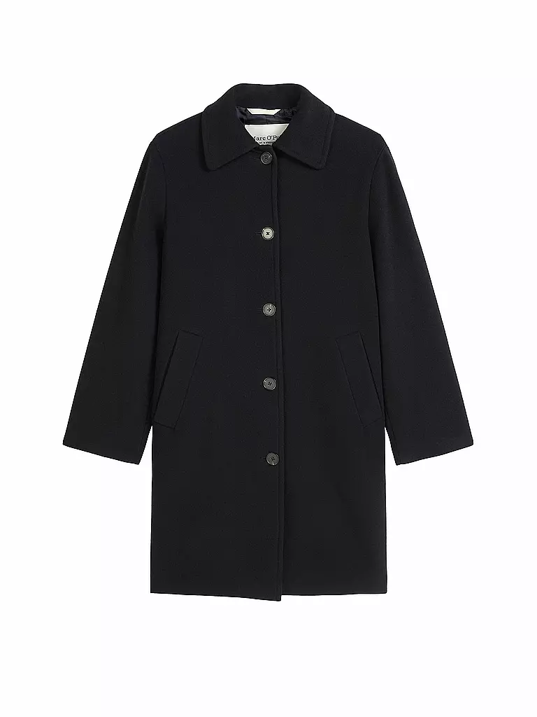 MARC O'POLO | Abrigo de lana | Azul oscuro