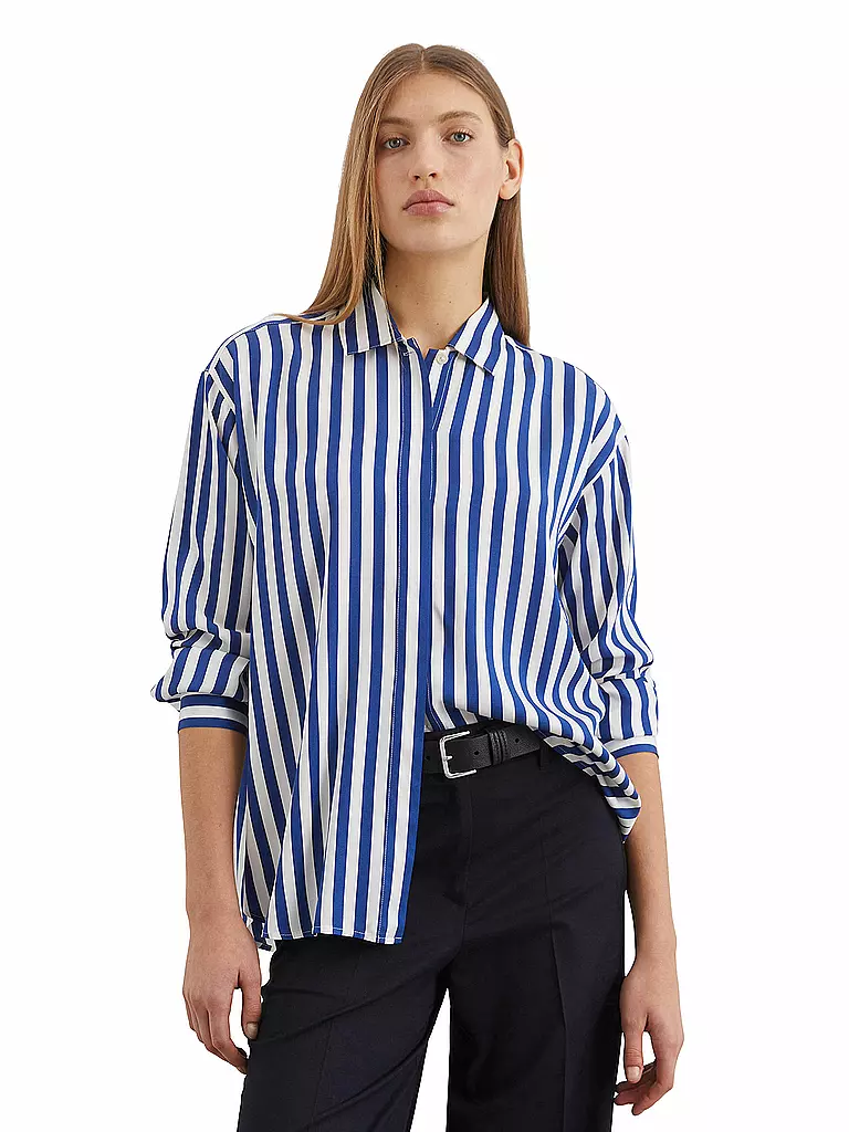 MARC O'POLO | Blusa de corte holgado | Azul