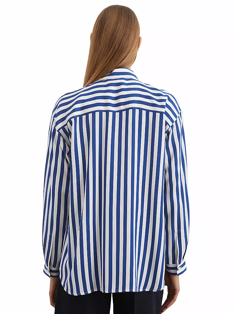 MARC O'POLO | Blusa de corte holgado | Azul