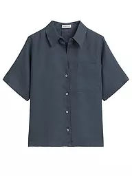 MARC O'POLO | Blusa de lino | Azul oscuro