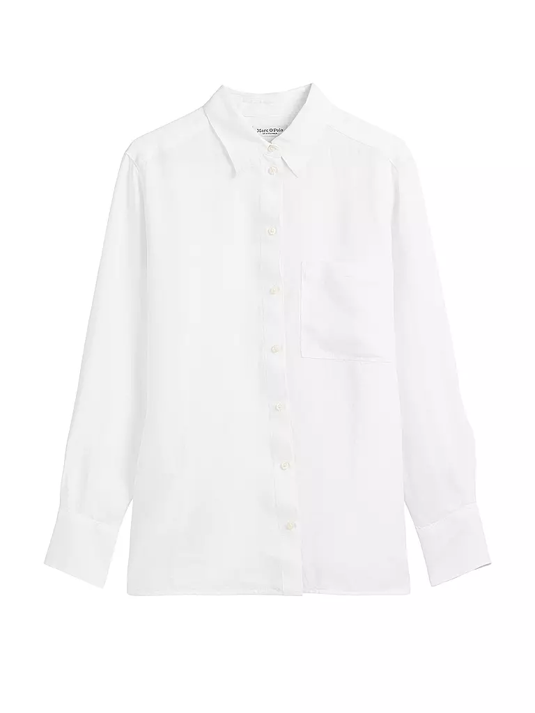 MARC O'POLO | Blusa de lino | Blanco