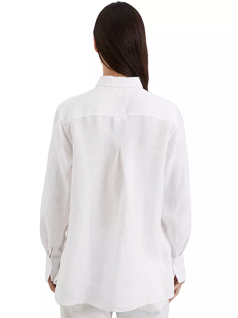 MARC O'POLO | Blusa de lino | Blanco