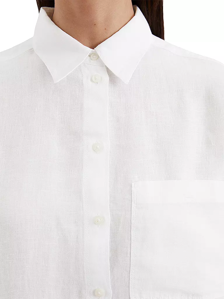 MARC O'POLO | Blusa de lino | Blanco