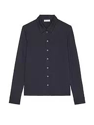 MARC O'POLO | Blusa de punto de jersey | Azul oscuro
